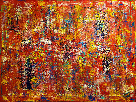 Confusion 1 - Oil on canvas, 160 x 120 cm